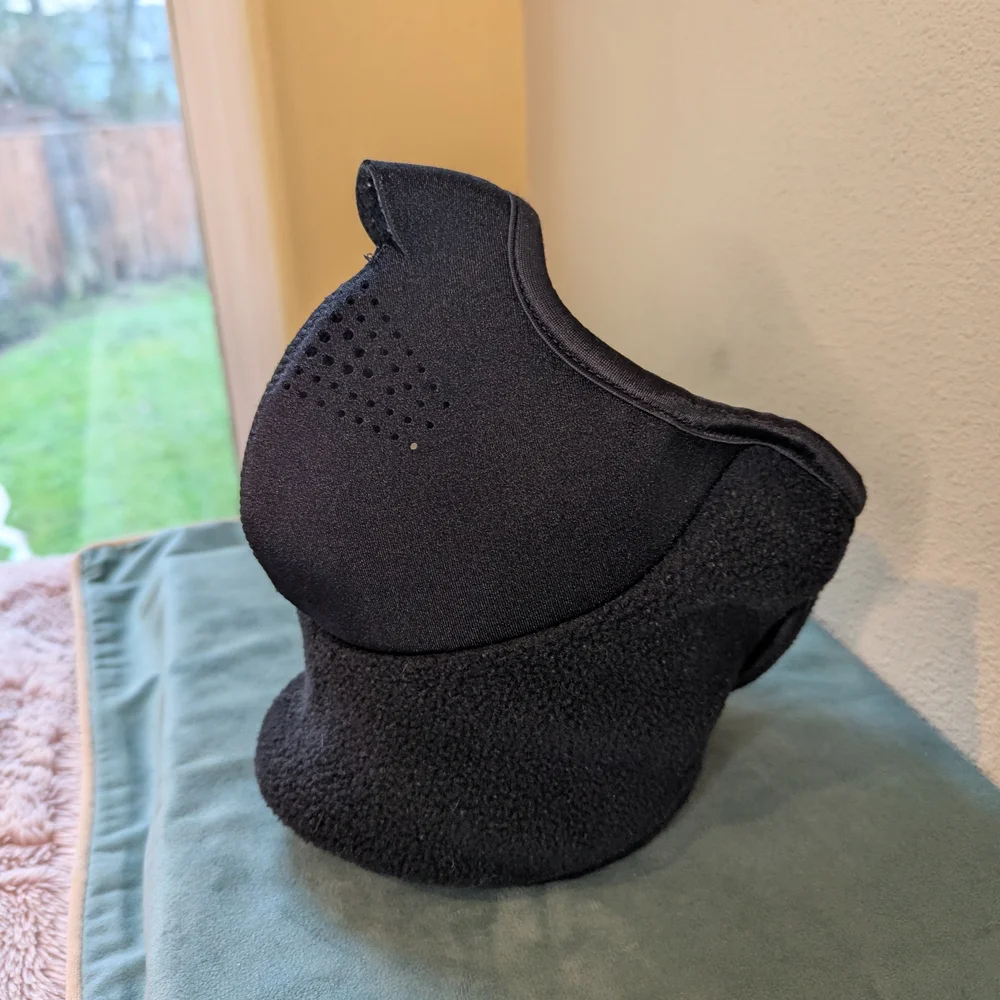 Seirus Black Performance Fleece Face Mask